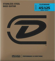 Dunlop DBFS045125S Bass 5-String Set / Flatwound Stainless Steel (medium / .045-.125)