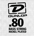 Dunlop DBN80 Bass Single String / Nickel Wound (.080)