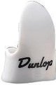 Dunlop Finger Pick White Plastic - Medium 9011R (12 picks)