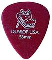 Dunlop Gator Grip Red - 0.58 Médiators pour guitare