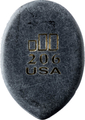 Dunlop Jazztone 206 - Small Tear Drop - Point Tip Médiators pour guitare