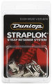 Dunlop Straplok Flush Mount Strap Retainer SLS1401N (nickel) Guitar Strap Locks