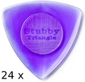 Dunlop Stubby Triangle Light Purple - 2.00 (24 picks)