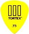 Dunlop Tortex TIII Yellow - 0.73 Picks/Plektren