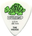 Dunlop Tortex Wedge Green - 0.88 Set de púas