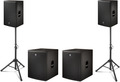 EV ELX115P + ELX118P Bundle2 (incl. stands) Impianti Audio