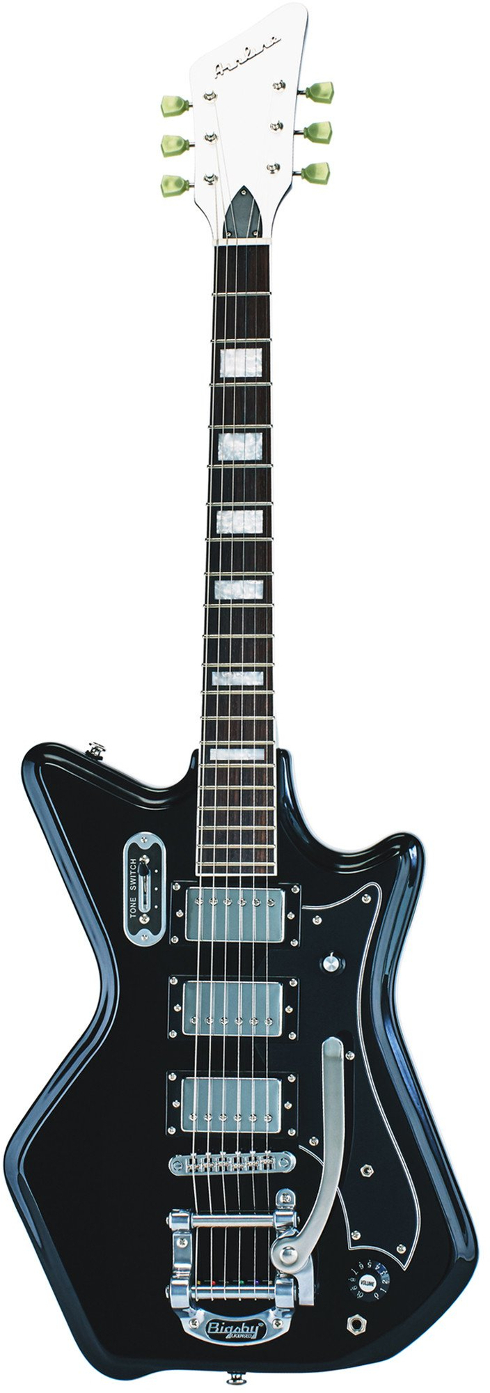 Eastwood Airline '59 'Ripley' Custom (black) Outros tipos de Guitarras Eléctricas