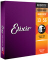 Elixir NanoWeb Ac.Guitar Phosphor Bronze (medium / .013-.056) Acoustic Guitar String Sets