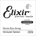 Elixir NanoWeb El.Bass Single String 5th - XL Scale Custom Shop - Medium B (.130) Single Strings for E-Bass Guitar