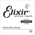 Elixir NanoWeb El.Bass Single String 6th - L Scale Custom Shop - Medium C (.032)
