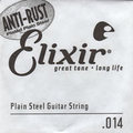 Elixir NanoWeb El.Guitar Single String Plated Plain Steel / 13014 (.014)