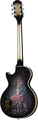 Epiphone Les Paul Custom Adam Jones (silver burst - Art Collection) E-Gitarren Single Cut Modelle