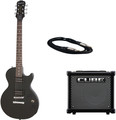 Epiphone Les Paul Special + Roland Cube 10GX bundle (ebony vintage) Electric Guitar Beginner Packs