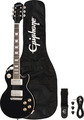 Epiphone Power Player Les Paul Exclusive (dark matter ebony) Single Cutaway Electric Guitars