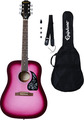 Epiphone Starling Acoustic Player Pack (hot pink pearl)