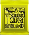 Ernie Ball 2221 Regular Slinky 010-046 Jeux de cordes .010 pour guitare électrique