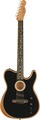 Fender American Acoustasonic Telecaster (black) Guitares électriques modèle T