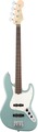 Fender American Pro Jazz Bass FL RW (sonic grey) Baixo Eléctrico 4-Cordas Fretless