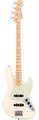 Fender American Pro Jazz Bass MN (olympic white) 4-String Electric Basses