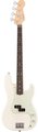 Fender American Pro P Bass RW (olympic white) 4-String Electric Basses