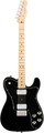 Fender American Pro Tele DLX SHAW MN (black) Guitares électriques modèle T