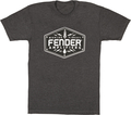 Fender Amplifiers Logo T-Shirt, Dk Gr (small)