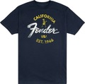 Fender Baja Blue T-Shirt (blue, large) T-Shirts Size L