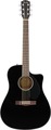 Fender CD-60SCE (black) Guitarra Western, com Fraque e com Pickup