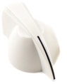 Fender Chicken Head Knobs - Single (white)