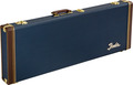 Fender Classic Series Wood Case - Strat/Tele (navy blue) Electric Guitar Cases