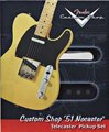 Fender Custom Shop '51 Nocaster Telecaster Pickup Set Ensembles de micros pour guitare