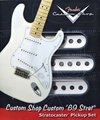 Fender Custom Shop '69 Stratocaster Pickup Set (White) Ensembles de micros pour guitare