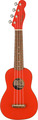 Fender FSR Venice Soprano Ukulele, Walnut Fingerboard (fiesta red)