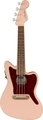 Fender Fullerton Jazzmaster Ukulele (shell pink) Konzert-Ukulelen mit Tonabnehmer