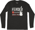 Fender Industrial Men's Long-Sleeve, Gray, XXL (gray, xx-large)