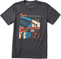 Fender Jaguar T-Shirt, Dark Gray (Large)