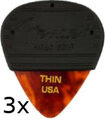 Fender MOJO GRIP 3 PACK TORT THIN (thin)