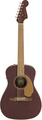 Fender Malibu Player WN (burgundy satin) Guitares acoustiques avec micro