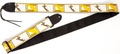 Fender Monogrammed Strap (white/brown/yellow)