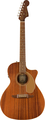Fender Newporter Player / Limited Edition (all mahogony) Guitares acoustiques Cutaway avec micro
