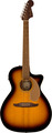 Fender Newporter Player (sunburst) Cutaway Acoustic Guitars with Pickups