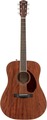 Fender PM-1 All-Mahogany Dreadnought NE All-Mahogany (Natural) Guitarra Western sem Fraque e sem Pickup