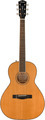 Fender PS-220E Parlor (natura, cedar top) Guitarra Western sem Fraque, com Pickup