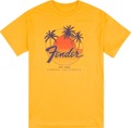 Fender Palm Sunshine Unisex T-Shirt XXL (marigold, 2x-large)