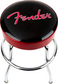 Fender Red Sparkle Logo Barstool 24' (black/red sparkle) Tabourets de bar