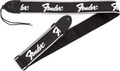 Fender Running Logo Strap (black) Sangles pour guitare