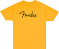 Fender Spaghetti Logo T-Shirt, Size S (butterscotch)