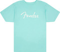 Fender Spaghetti Logo T-Shirt, Size XXL (daphne blue)