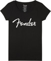 Fender Spaghetti Logo Women's Tee Large