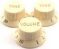 Fender Stratocaster Knobs (Aged)